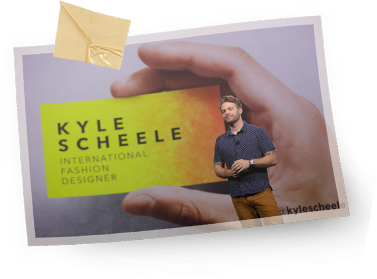 Kyle Scheele International Fashion Designer